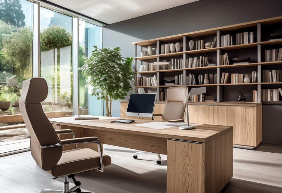 Почему мебель из дерева на заказ — идеальный выбор для офиса 